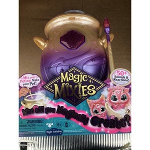 Magic Mixies Magical Misting Cauldron with Interactive Toy Pink Hot Gift new